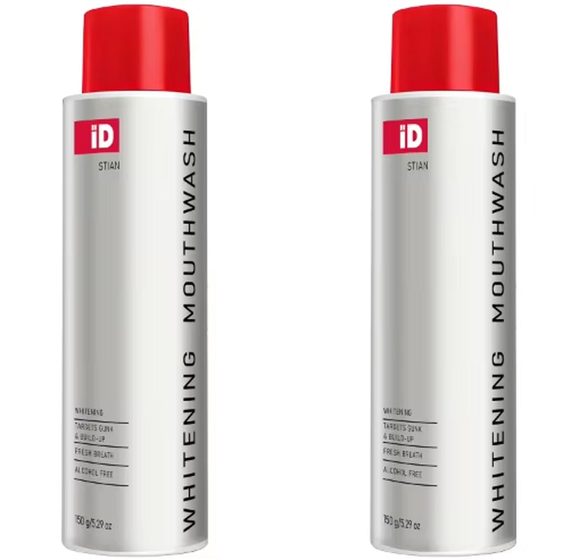 Alcohol Free Whitening Mouthwash with Hydroxyapatite, Refreshing Breath & Deep Cleansing