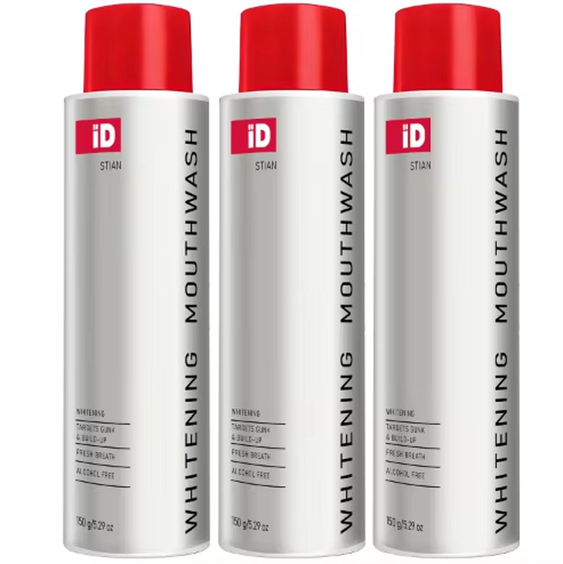 Alcohol Free Whitening Mouthwash with Hydroxyapatite, Refreshing Breath & Deep Cleansing